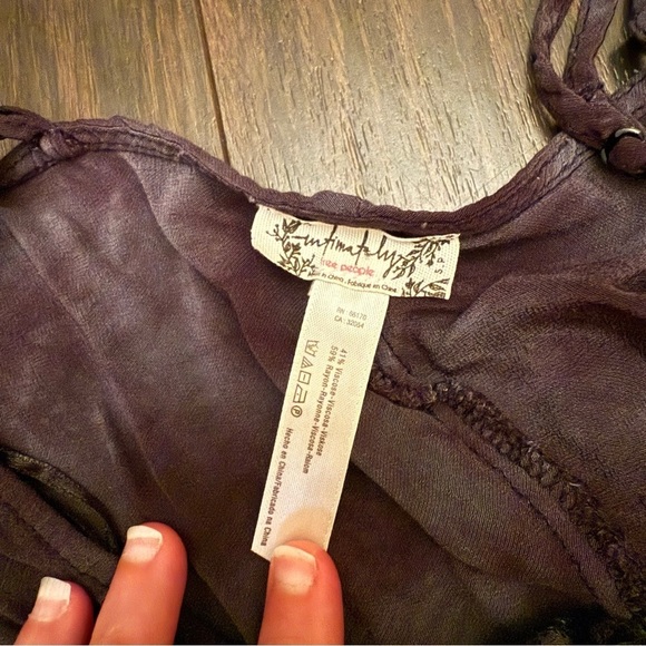 FREE‎ PEOPLE Intimately Walkabout Tie Dye Romper Jumpsuit Washed Black - Picture 6 of 6